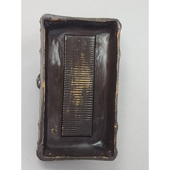 Vintage Resin/Ceramic? Trinket Box With Golf Bag Lid Design Signed WSYS 143 - Picture 10 of 13